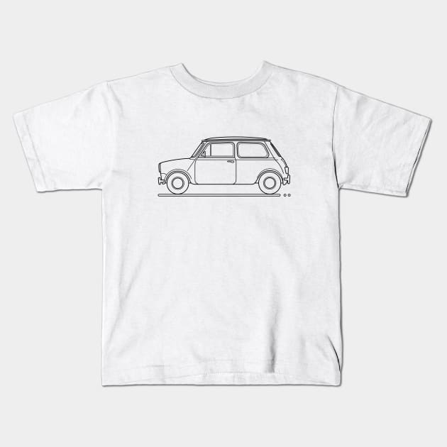 Classic Car B Kids T-Shirt by garistipis